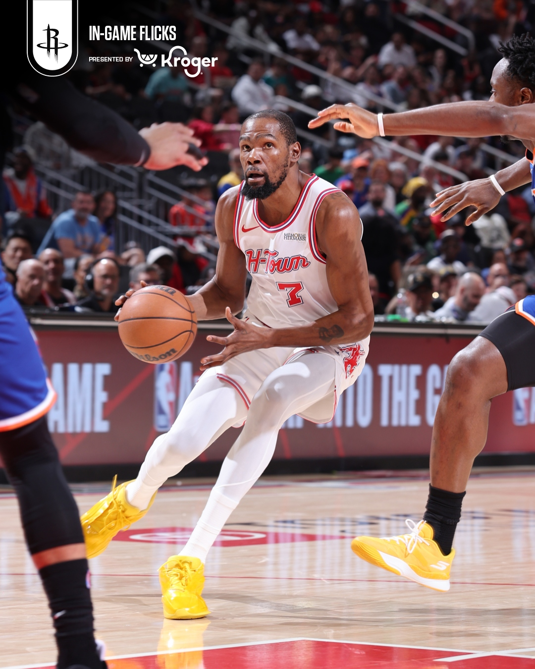 星空娱乐-杜兰特27+6+8火箭击败尼克斯3连胜，唐斯22+8布伦森仅12分